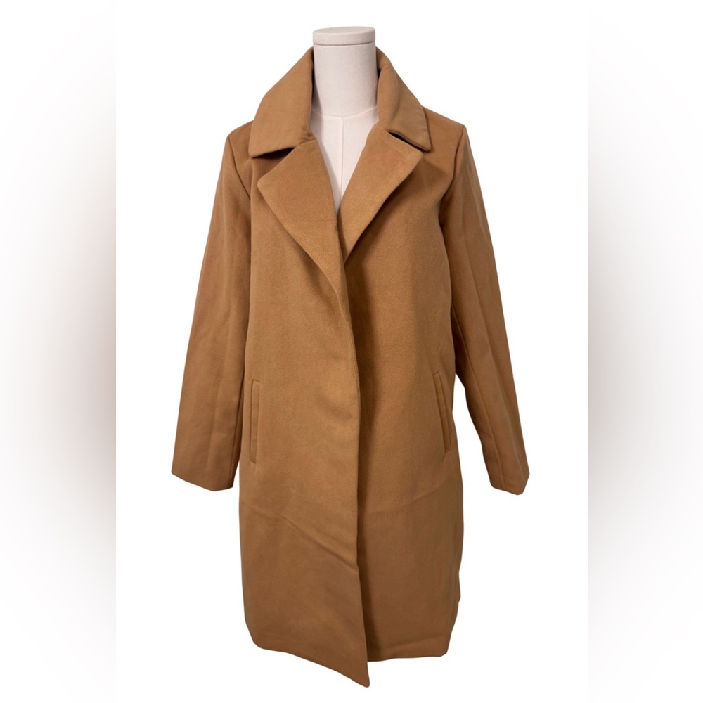 Fashion Nova Camel Trench Coat